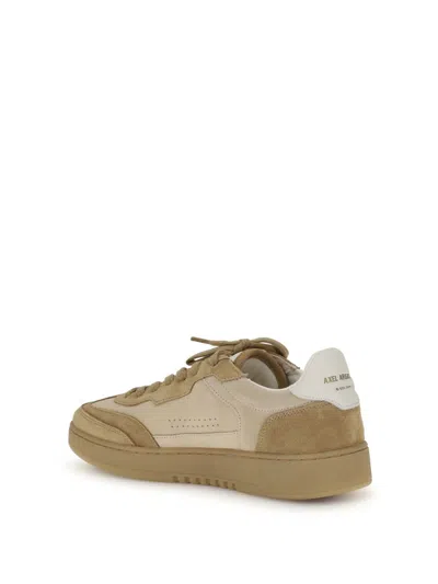 Axel Arigato Dice T-toe Suede-leather Sneakers In Neutral