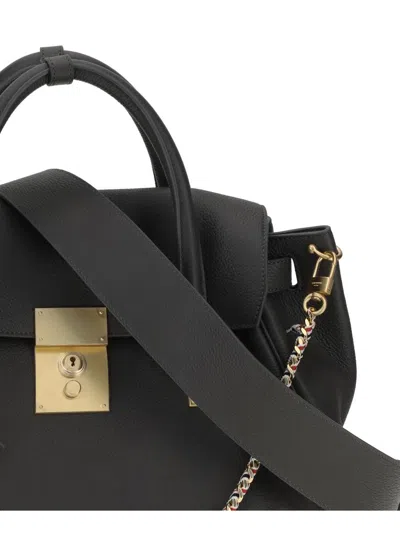 Thom Browne Mrs. Thom Handbag In Black