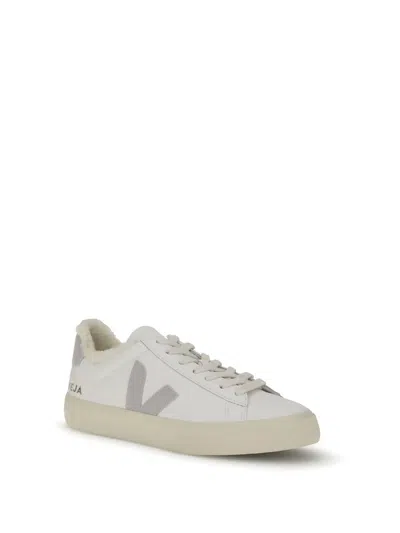 Veja Campo Fured Sneakers In White
