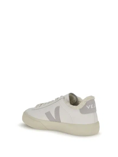 Veja Campo Fured Sneakers In White