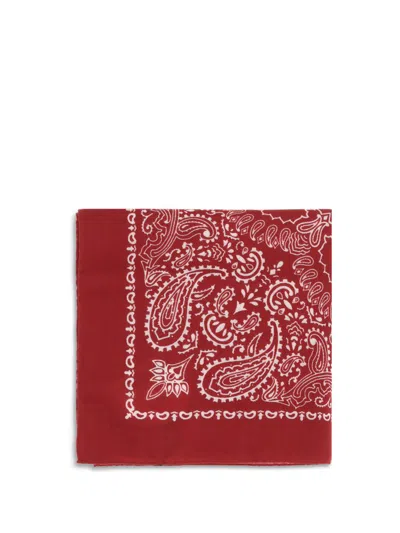 Destin Bandana Scarf In Red