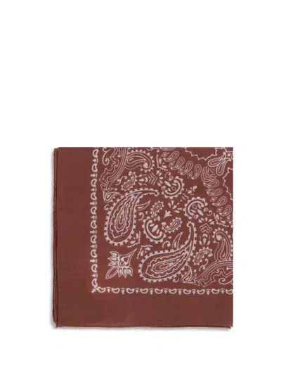 Destin Bandana Scarf In Brown