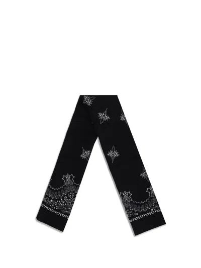 Destin Bandana Scarf In Black