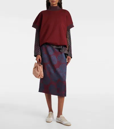 Dries Van Noten Leather Sneaker In White