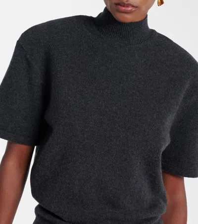 Jacquemus Women Grey Wool And Cashmere The Castagna Sweater In Multi