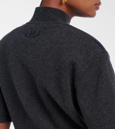 Jacquemus Women Grey Wool And Cashmere The Castagna Sweater In Multi