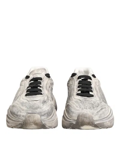 Pre-owned Dolce & Gabbana White Daymaster Low Top Men Sneakers Men's Shoes ()