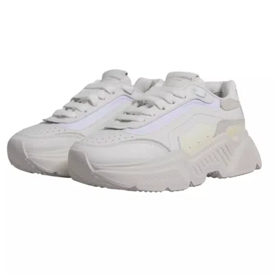 Pre-owned Dolce & Gabbana White Daymaster Low Top Mens Men's Sneakers ()