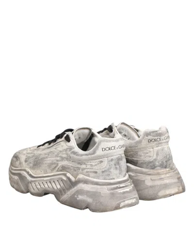 Pre-owned Dolce & Gabbana White Daymaster Low Top Men Sneakers Men's Shoes ()