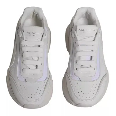 Pre-owned Dolce & Gabbana White Daymaster Low Top Mens Men's Sneakers ()
