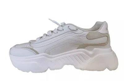 Pre-owned Dolce & Gabbana White Daymaster Low Top Mens Men's Sneakers ()