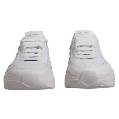 Pre-owned Dolce & Gabbana White Daymaster Low Top Mens Men's Sneakers ()