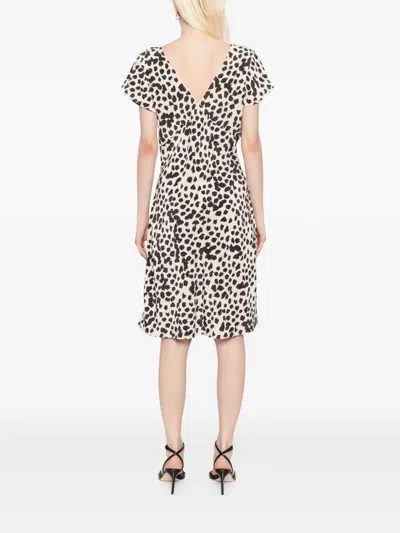 Rails Gigi Spot Print Minidress In Brown