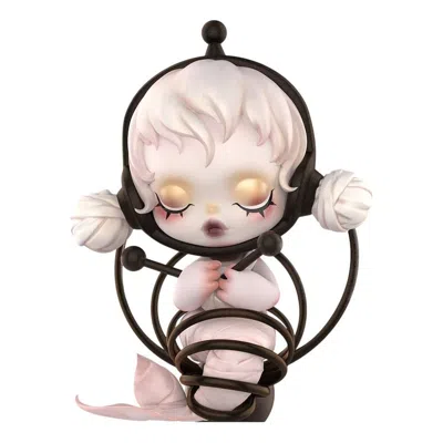 Pop Mart Skullpanda Image Of Reality 'the Constraint' In Gold