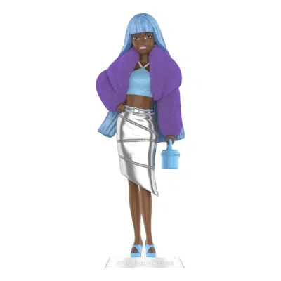Pop Mart Barbie Style Icon '2001 Jam N' Glam' In Blue