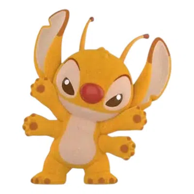 Pop Mart Disney Stitch Little Emotions Figure 'grumpy And Unsociable' In Orange