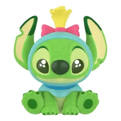Pop Mart Disney Stitch Little Emotions Figure 'turn On The Charm' In Green