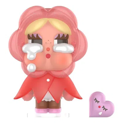 Pop Mart Crybaby Crying For Love Figures 'sparkling Love' Secret Edition In Pink