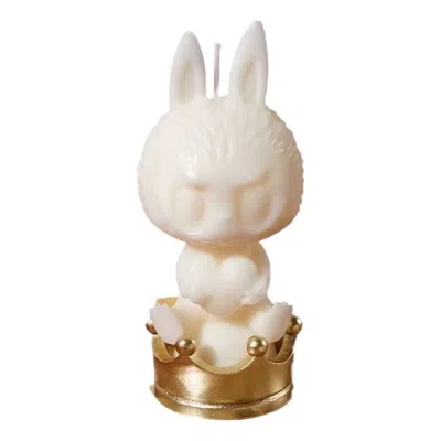 Pop Mart The Monsters Labubu Let's Checkmate Scented Candle 'bond' Secret Edition In Neutral