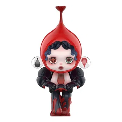 Pop Mart Skullpanda Image Of Reality 'the Antigravity' In Red