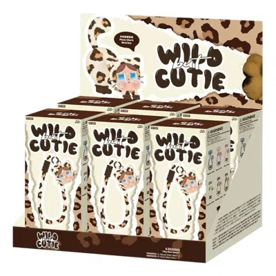 Pop Mart Crybaby Wild But Cutie Phone Charm Sealed Case (6 Blind Boxes) In Neutral