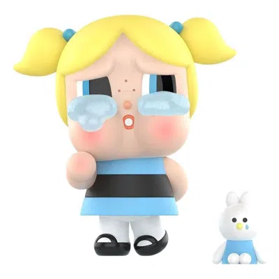 Pop Mart X Powerpuff Girls Crybaby Vinyl Figures 'bubbles' In Green