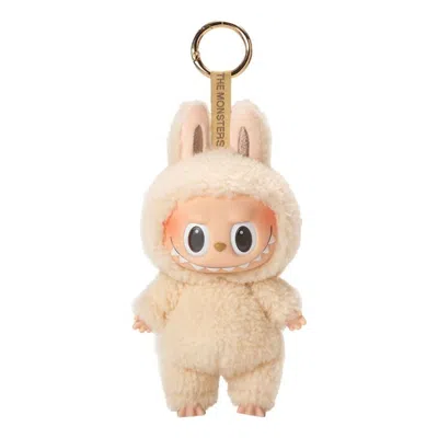 Pop Mart The Monsters Labubu Tasty Macarons Pendant 'soymilk' In Pink