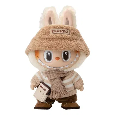 Pop Mart The Monsters Labubu Dress Be Latte In Brown
