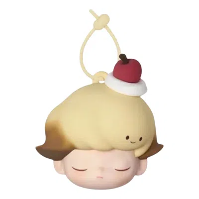 Pop Mart Dimoo Crush On Coffee Earphone Case 'caramel Hug' In Brown