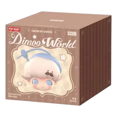 Pop Mart Dimoo Crush On Coffee Earphone Case Sealed Case (1 Blind Box) In Multi