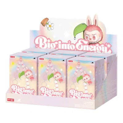 Pop Mart The Monsters Labubu Big Into Energy Phone Charm Sealed Case (6 Blind Boxes) In Multi
