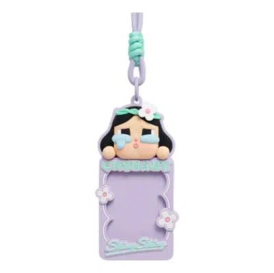 Pop Mart Crybaby Shiny Shiny Card Holder 'shiny Dummy' In Purple