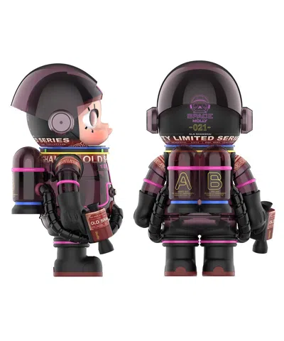Pop Mart Mega Space Molly Old Shanghai Paramount 400% Shanghai Limited Edition In Black
