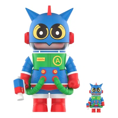 Pop Mart Mega Space Molly Crayon Shinchan Action Kament 100% & 400% Set In Multi