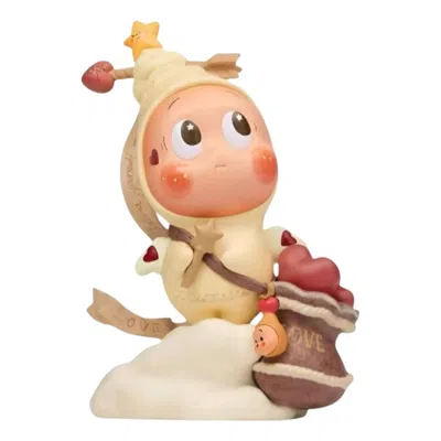 Pop Mart Twinkle Twinkle Cupid's Day Star Envoy Handmade Pts International Toy Show Limited Edition In Brown