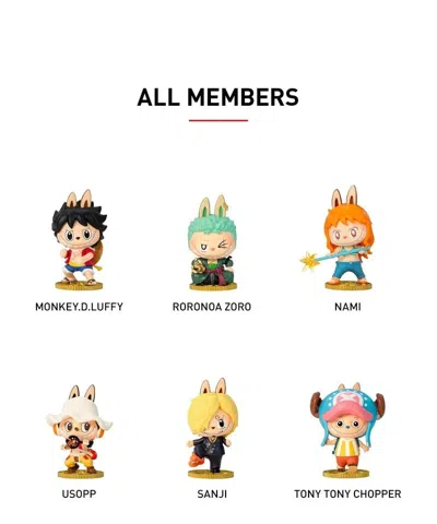 Pop Mart One Piece The Monsters Labubu Sealed Case (12 Blind Boxes) In Multi