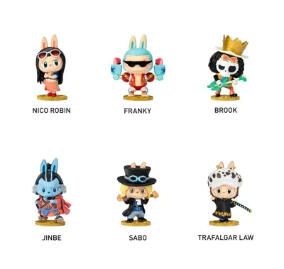 Pop Mart One Piece The Monsters Labubu Sealed Case (12 Blind Boxes) In Multi
