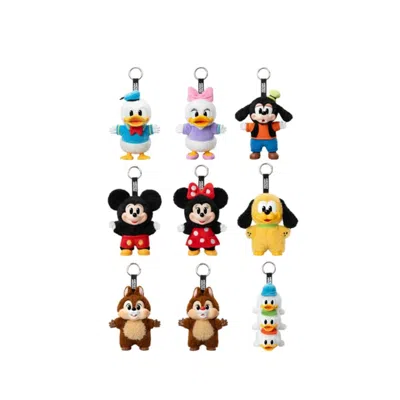 Pop Mart Disney Mickey Family Together Keychain Sealed Case (8 Blind Boxes) In Multi
