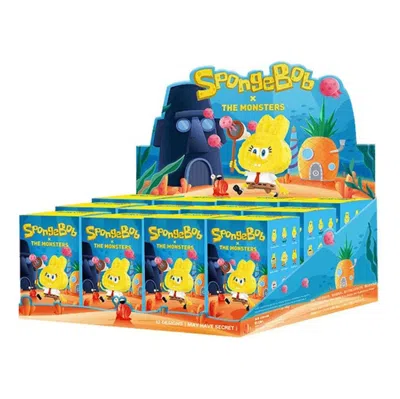 Pop Mart X Spongebob The Monsters Labubu Sealed Case (12 Blind Boxes) In Multi