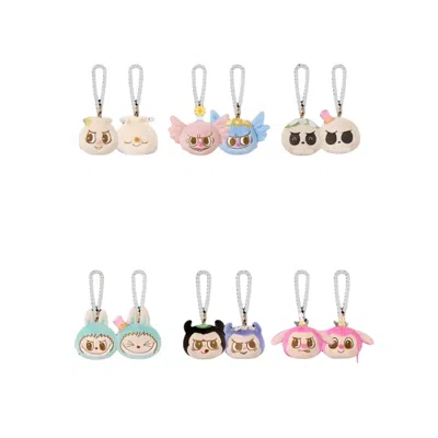Pop Mart The Monsters Labubu Party Reversible Pendant Sealed Case (6 Blind Boxes) In Multi