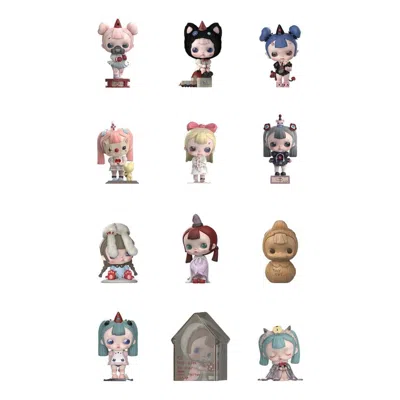 Pop Mart Tinytiny Prologue Sealed Case (12 Blind Boxes) In Blue