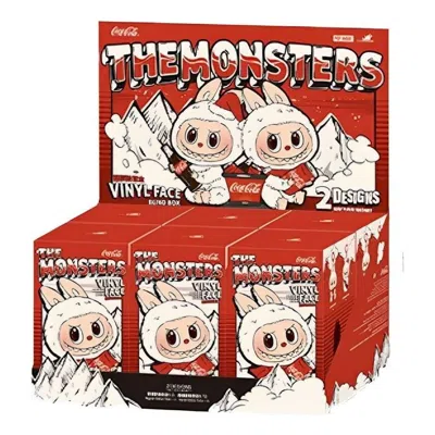 Pop Mart X Coca Cola The Monsters Labubu Sealed Case (6 Blind Boxes) In Red