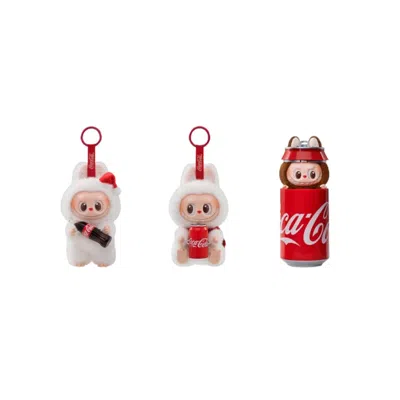 Pop Mart X Coca Cola The Monsters Labubu Sealed Case (6 Blind Boxes) In Red