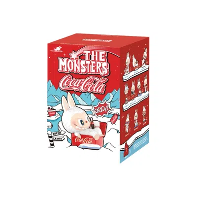 Pop Mart X Coca-cola The Monsters Labubu Figure Sealed Case (1 Blind Box) In Red