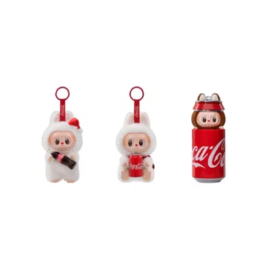 Pop Mart X Coca Cola The Monsters Labubu Sealed Case (1 Blind Box) In Red