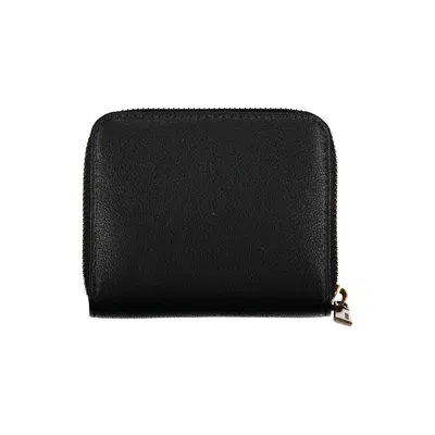 Guess Jeans Black Polyethylene Wallet In Black