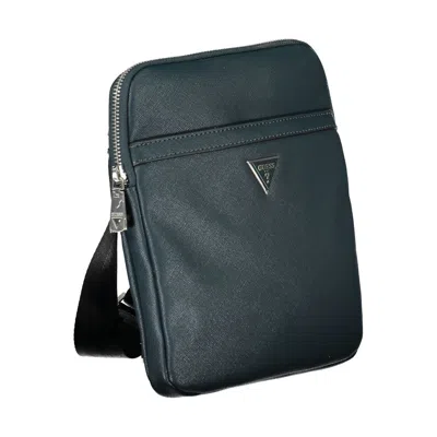 Guess Jeans Green Polyethylene Shoulder Men's Bag