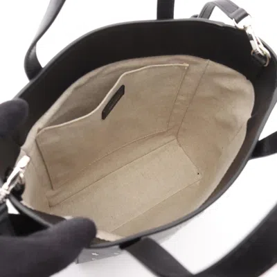 Pre-owned Jimmy Choo Black Leather Tote Bag ()