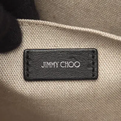 Pre-owned Jimmy Choo Black Leather Tote Bag ()