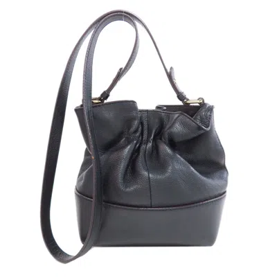 Pre-owned Kate Spade Black Leather Shoulder Bag ()
